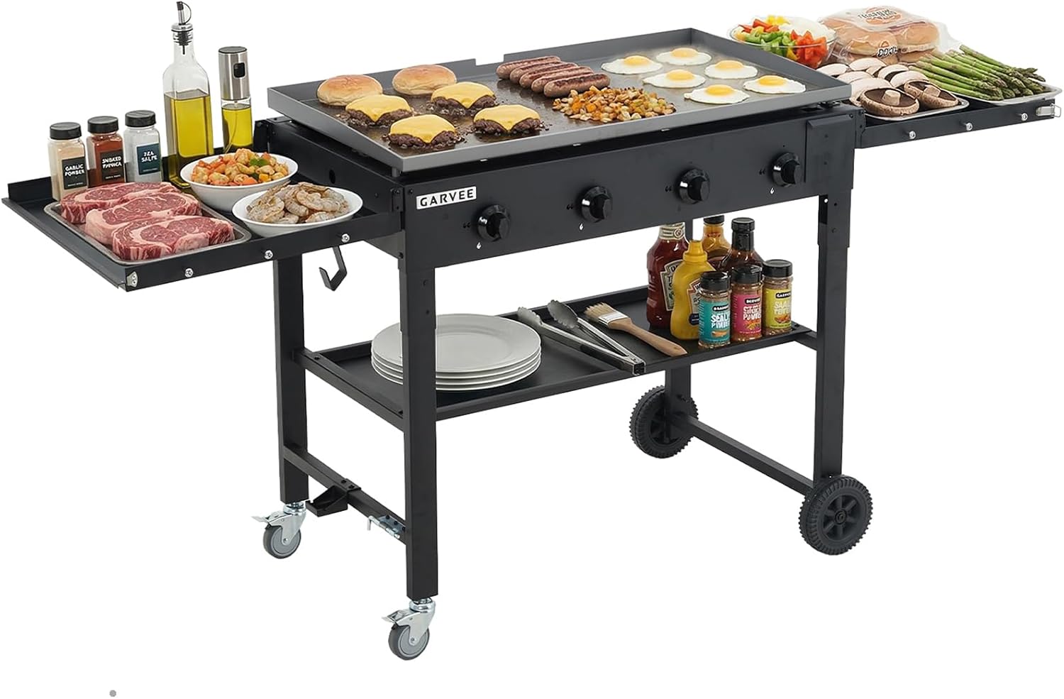 Camping Cooking Flat Top - Grelhador de chapa plana Tacleekii de