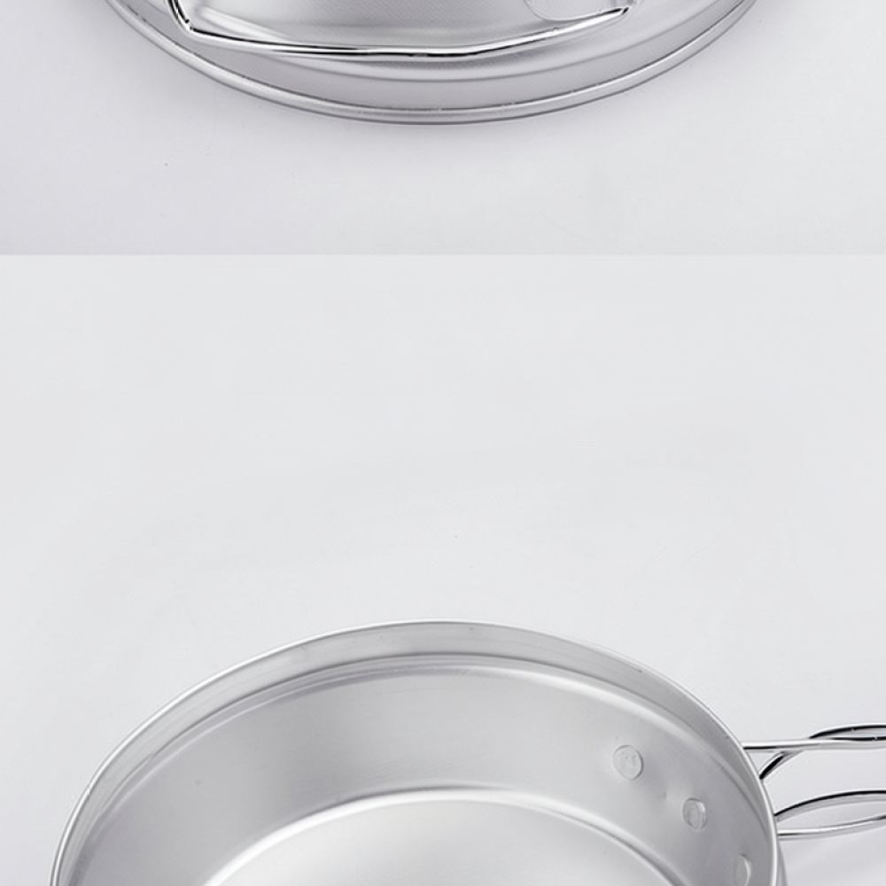 Camping Cooking Dining Set - Conjunto de panelas de camping portáteis