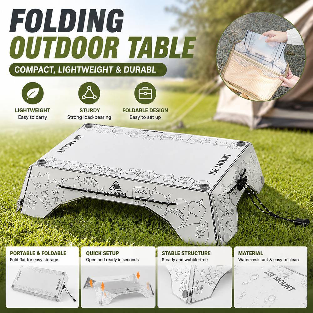 Camping Cooking Table - Mesa de Camping Portátil Multiuso Dobrável