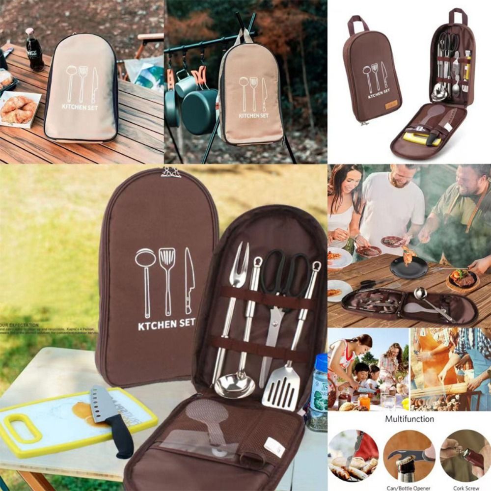 Camping Cooking Container - Bolsa de grande capacidade para utensílios