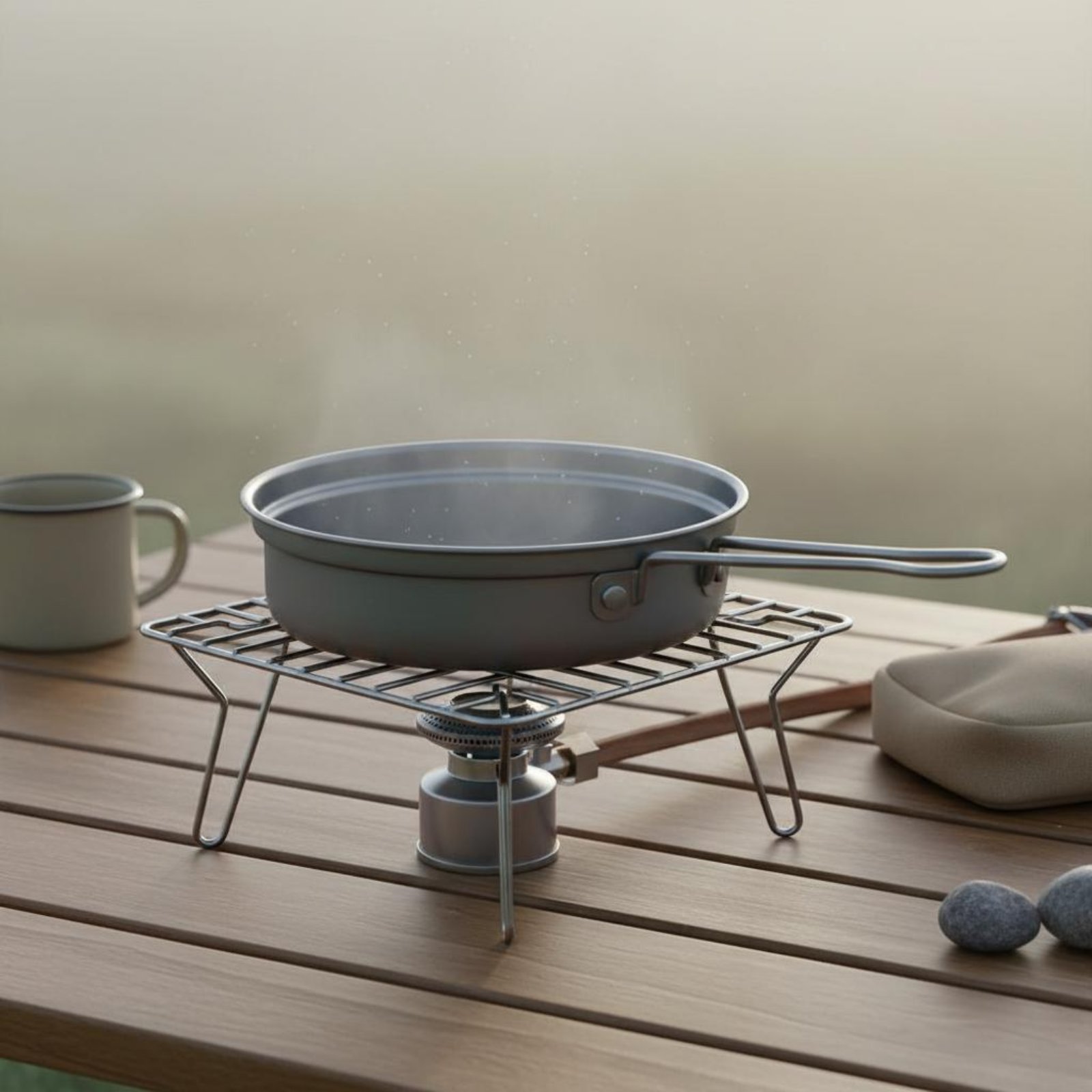 Camping Cooking Dining Set - Conjunto de cozinha para acampamento em
