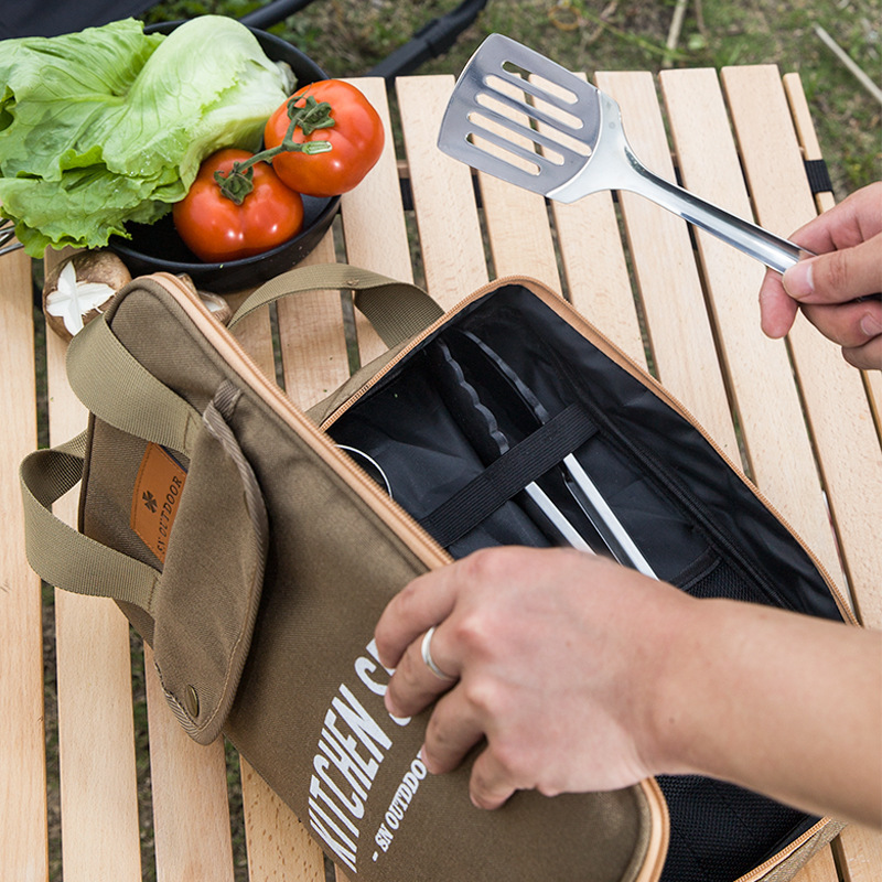 Conjunto de Utensílios de Cozi - Camping Hiking Cooking avaliação e preço