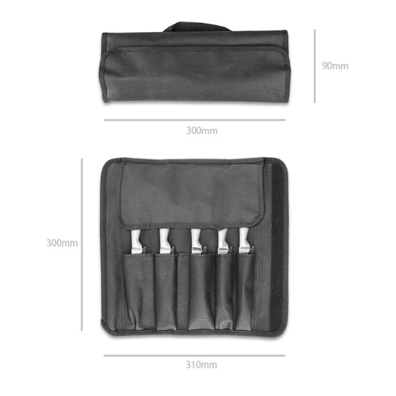 Bolsa de Facas em Tecido Oxfor - Camping Cooking Organizer avaliação e preço