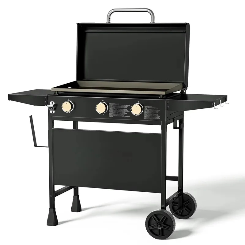 Estação de Cozinha ao Ar Livre - Camping Cooking Flat Top avaliação e preço